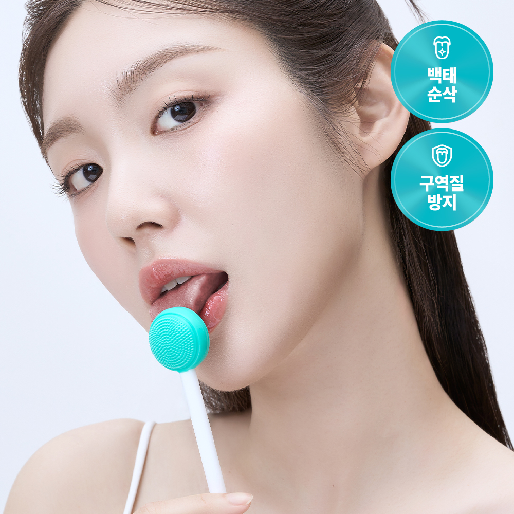 [1+1] 라이브오랄스 퓨어테라피 괄사 혀클리너