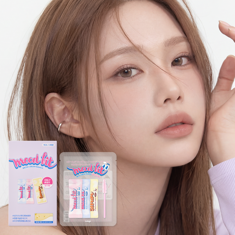 Rowings Mood Fit Brow Cream Bleach (Single Use/3 Servings)