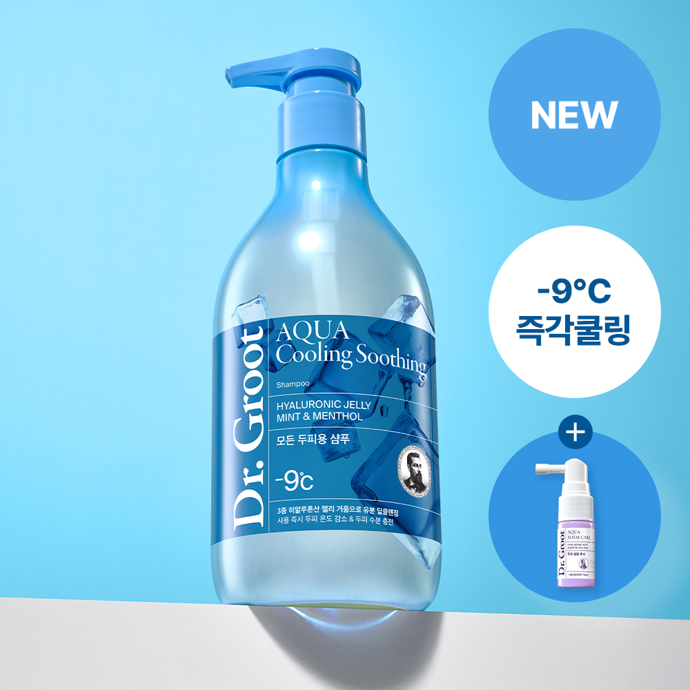 Dr. Groot Aqua Cooling Soothing Shampoo 330ml Special (+Aqua Tonic 30ml)