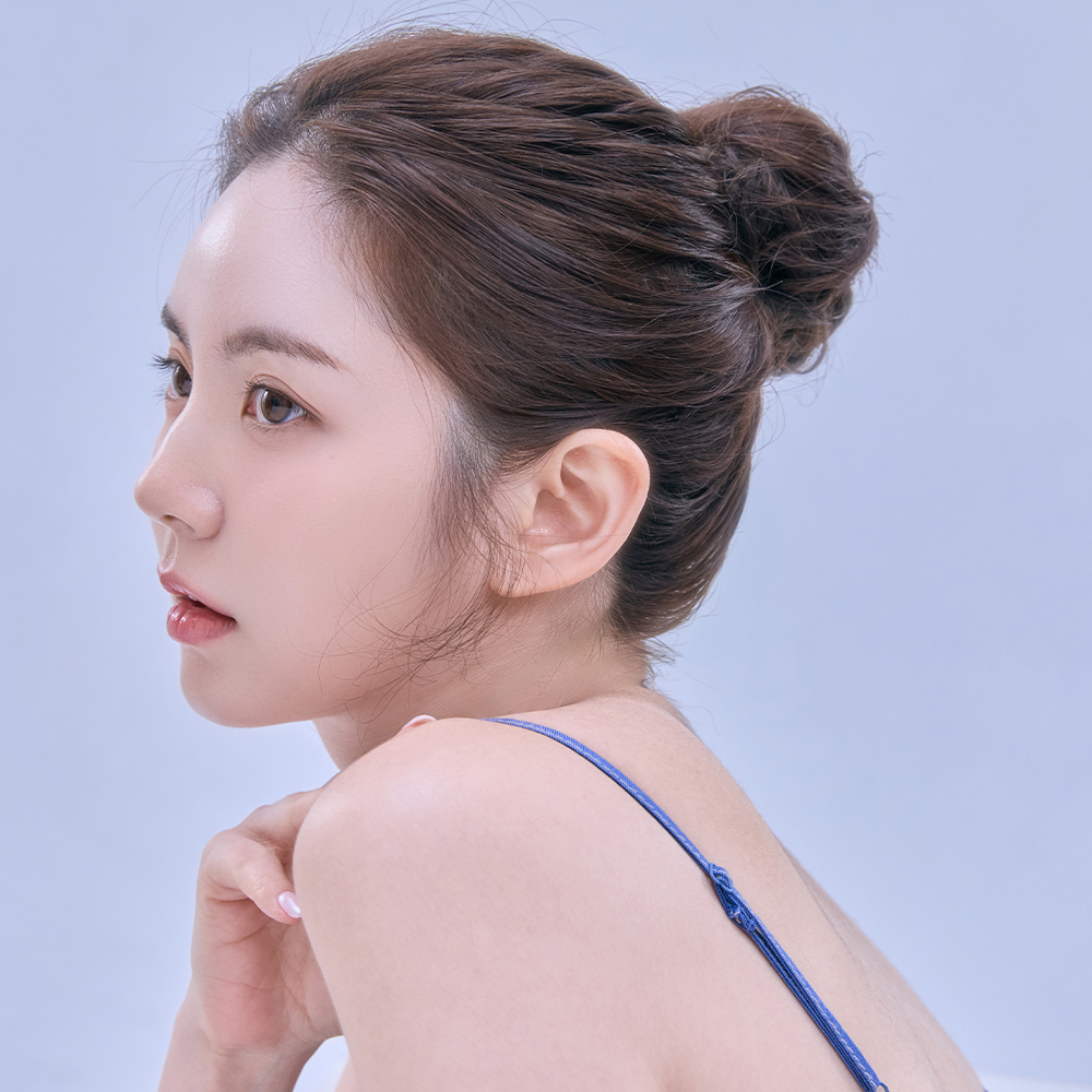 핑크에이지 업스타일 만두머리 스몰/라지 6종 (3COLOR)
