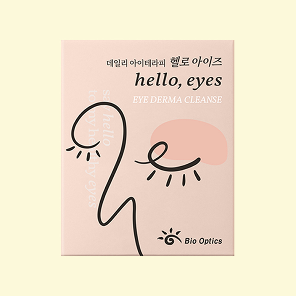 [눈꺼풀세정제] 헬로아이즈 아이더마클렌즈 30개입