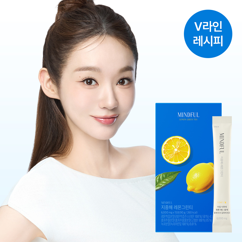 푸드올로지 지중해 레몬그린티 6g X 15포 (15일분)