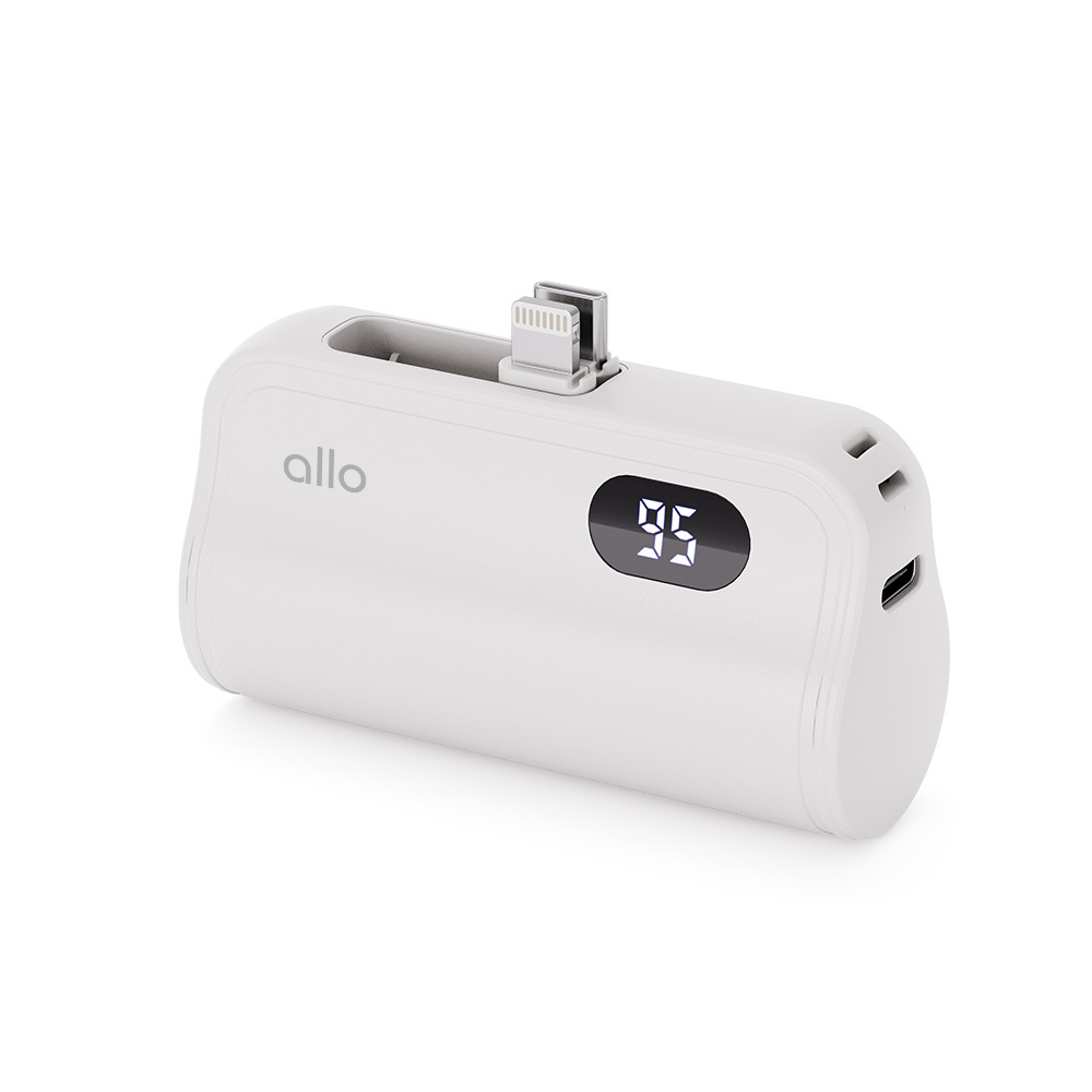 알로코리아 10W 듀얼 충전 도킹형 미니 보조배터리 5,000mAh