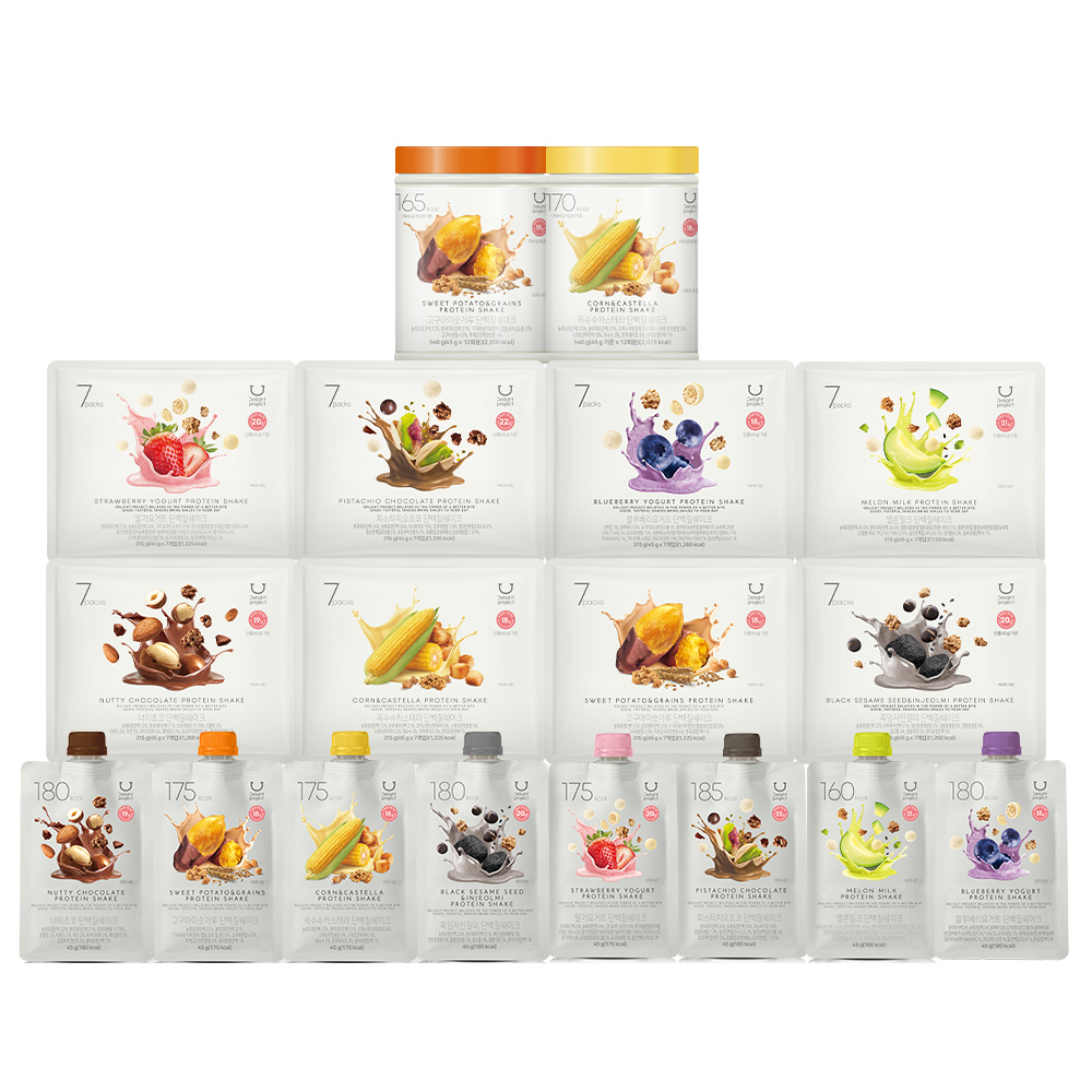 Delight Project Protein Shake Collection (1 piece/7 pieces/barrel)