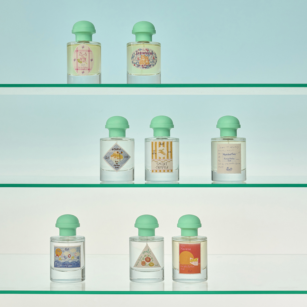 Choose 1 of 10 Postes (Otaru, Bern, Saint-Tropez, Manhattan, Mallorca, Istanbul, Amalfi, Havana, 2 types of Chachet)