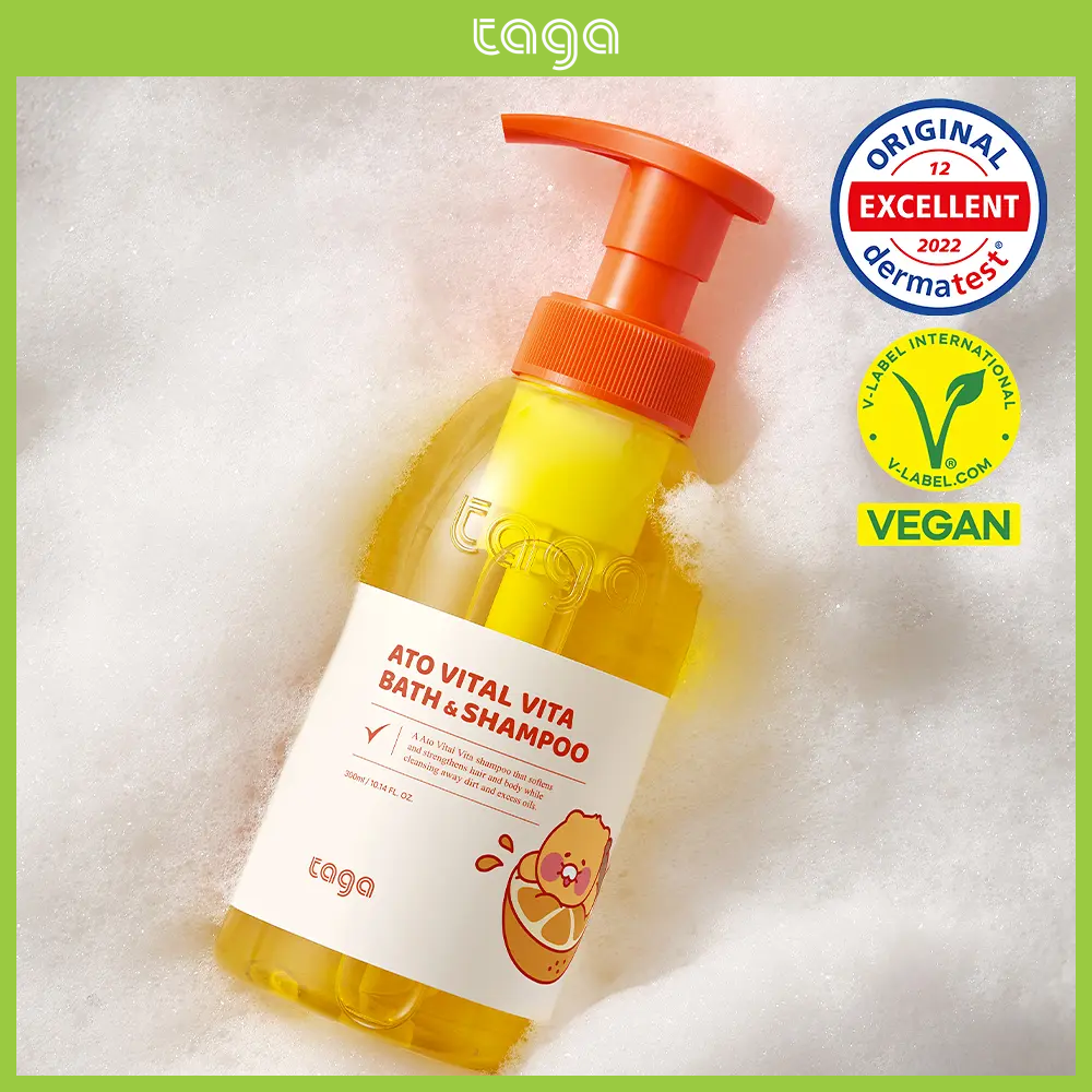 [리틀춘식이에디션] 타가 아토 바이탈 비타 바스앤샴푸 300ml