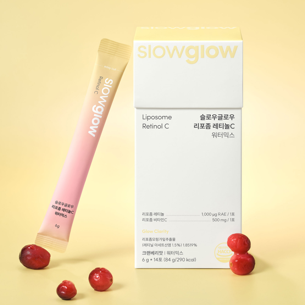 Slow Glow Liposome Retinol C Water Mix 14 sachets (2 weeks’ worth)