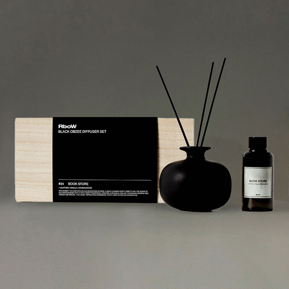 알보우 블랙 오브제 디퓨저 세트 120ml