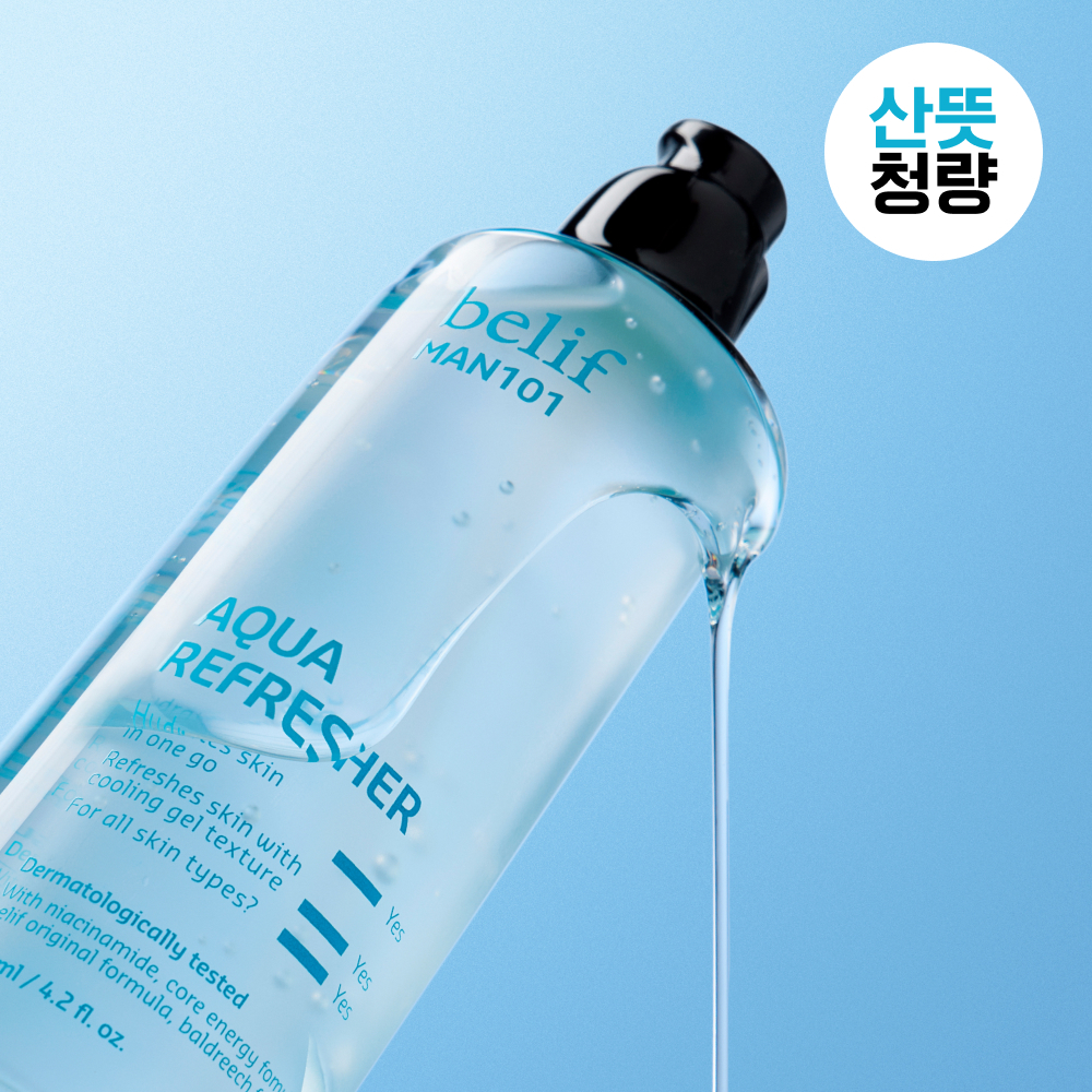 빌리프 맨101 아쿠아 리프레셔 125ml