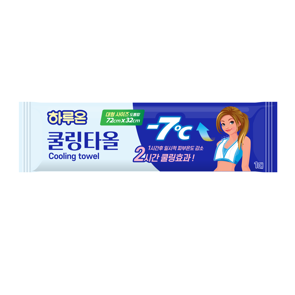 하루온 쿨링타올 대형 1매