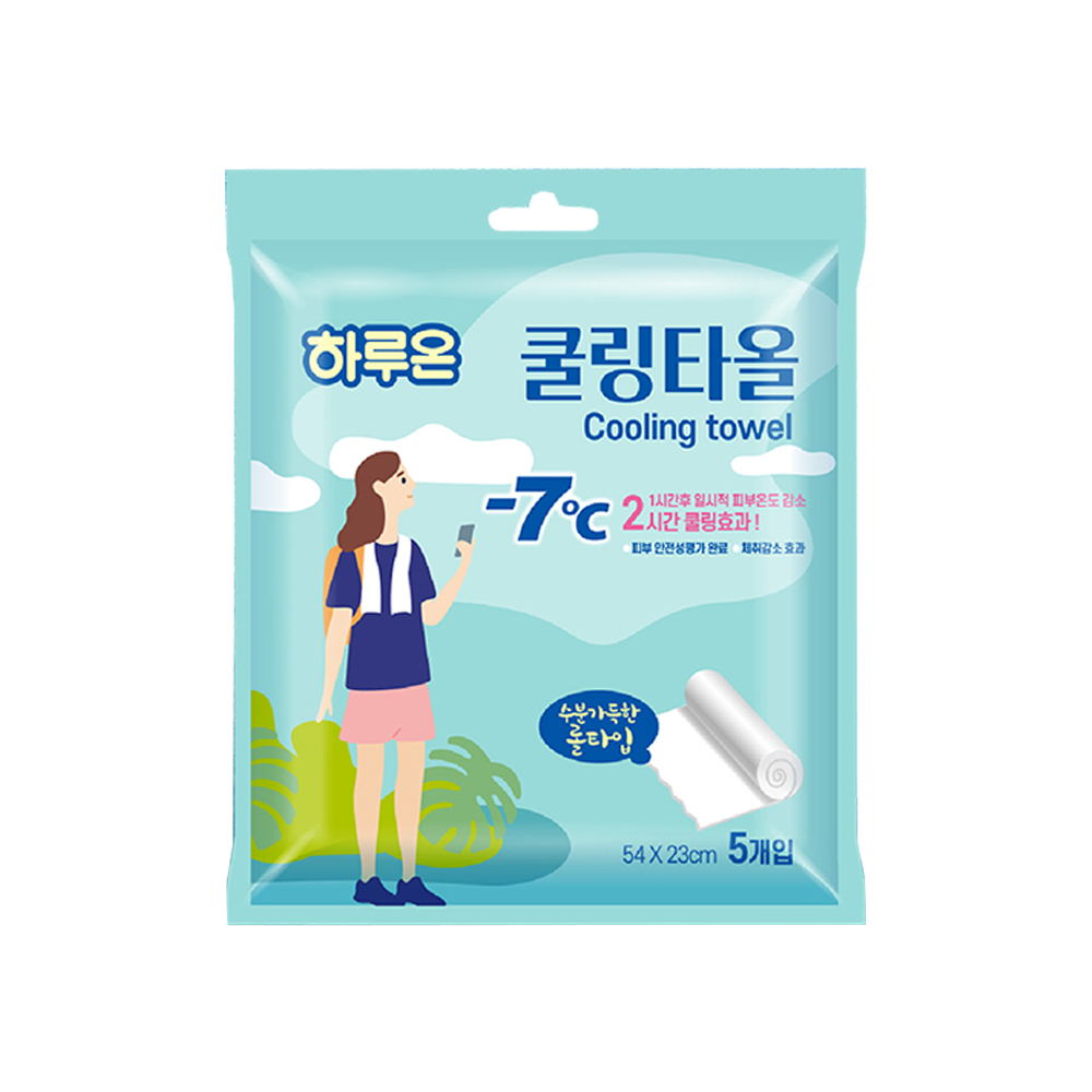 하루온 쿨링타올 일반 2종(1매/5매)