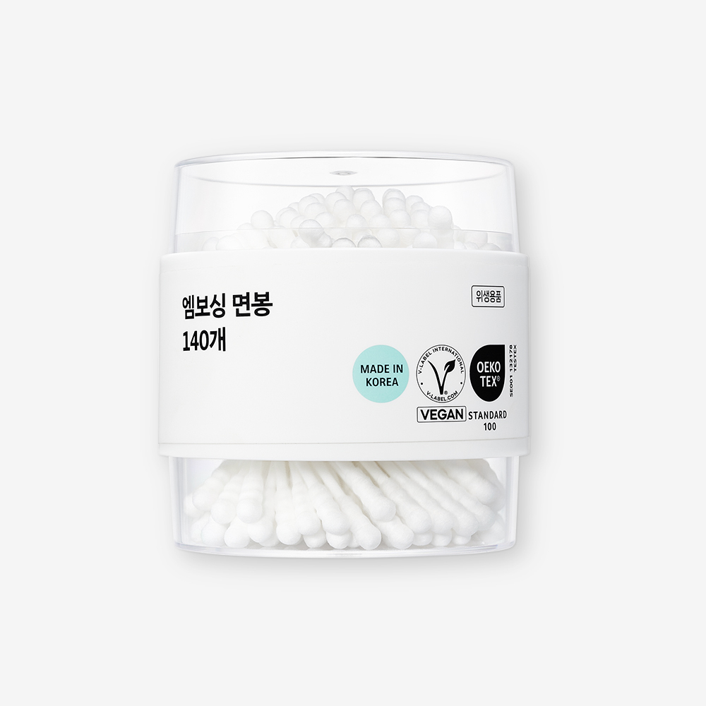 올리브영 엠보싱면봉 140개