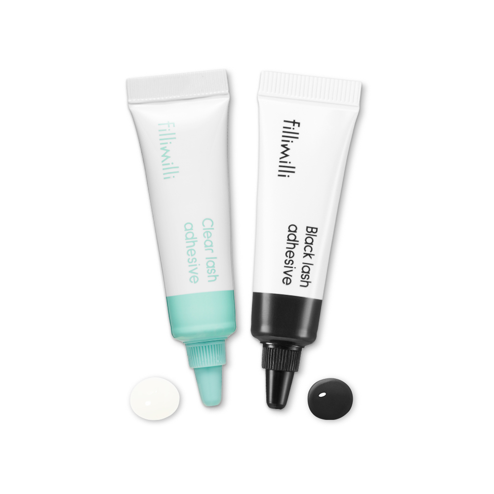 필리밀리 투명한/블랙 속눈썹 접착제 7g
