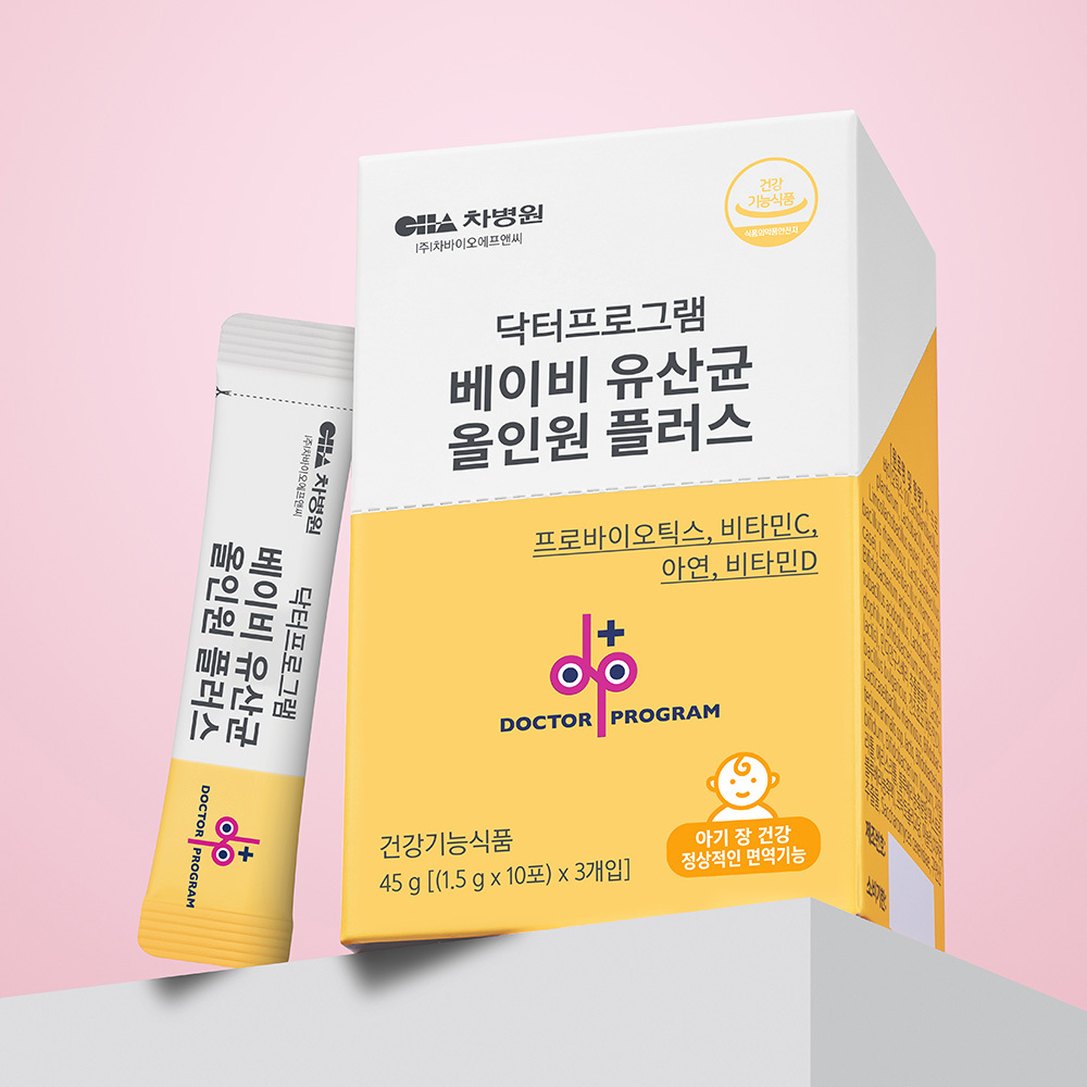 닥터프로그램 베이비 유산균 올인원 플러스 30포 (1개월분)