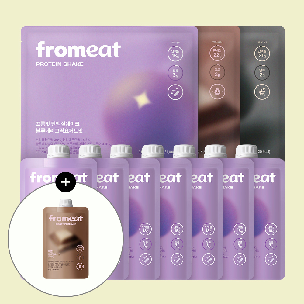 Milit Sikdangwanri Protein Swekeu 40 g 9 Types Taek 1 (밀잇 식단관리 단백질쉐이크 40g 9종 택1)