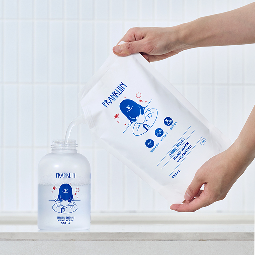 프랭클린 핸드워시 거품형 리필 450ml