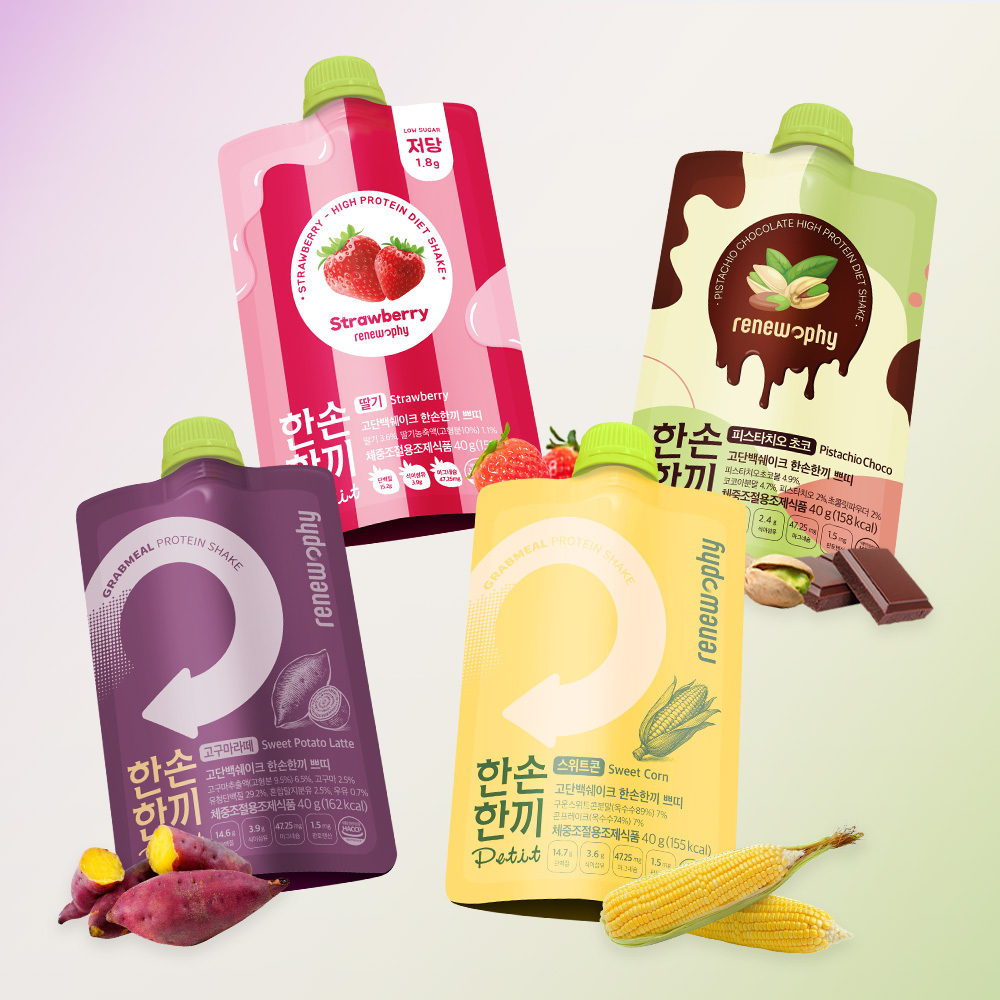 [5 Olyeongpik / Packets Ketmon Edition ] Keureontin Protein Swekeu 50 g 6 Types Taek 1 ([5월 올영픽/포켓몬 에디션] 크런틴 단백질쉐이크 50g 6종 택1)