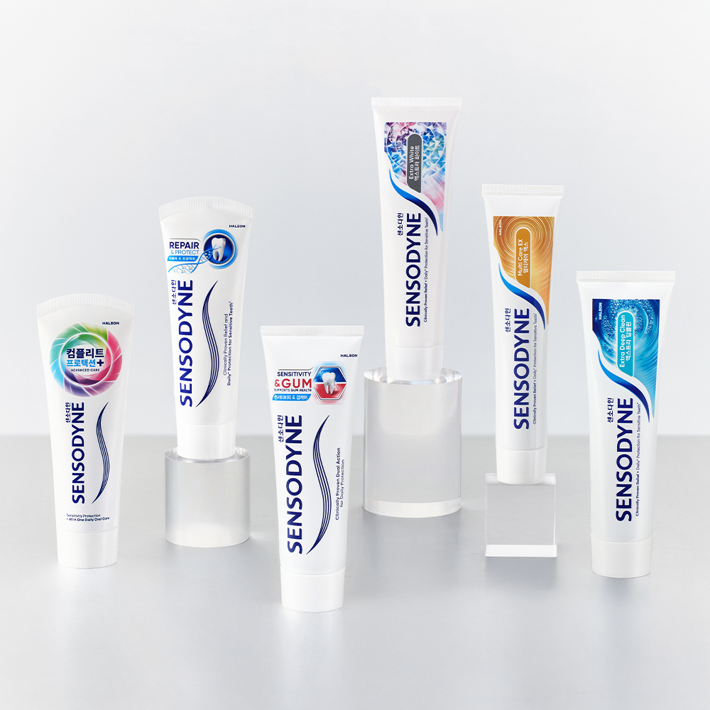 Choose 1 of 6 types of Sensodyne toothpaste