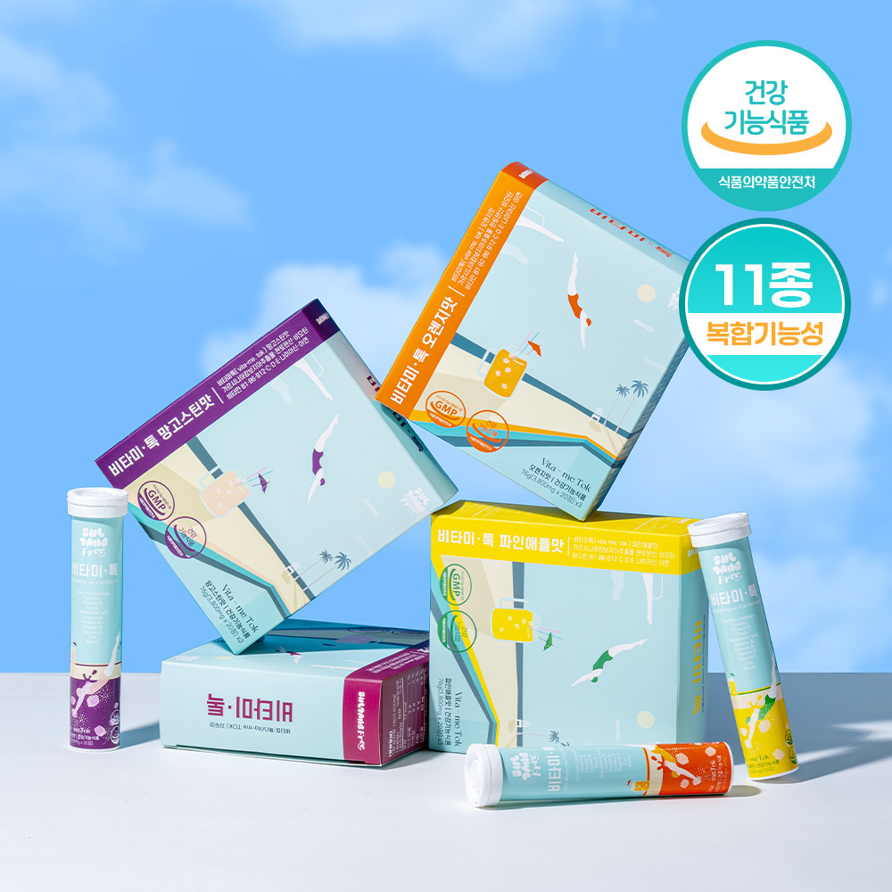 Sugar-free Vitamin Tok 60 tablets (30-day supply), 4 types