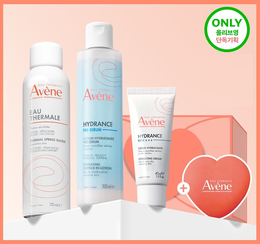아벤느 스페셜 박스 기획 (에센스인로션200ml + 리치크림40ml + 오떼르말150ml)