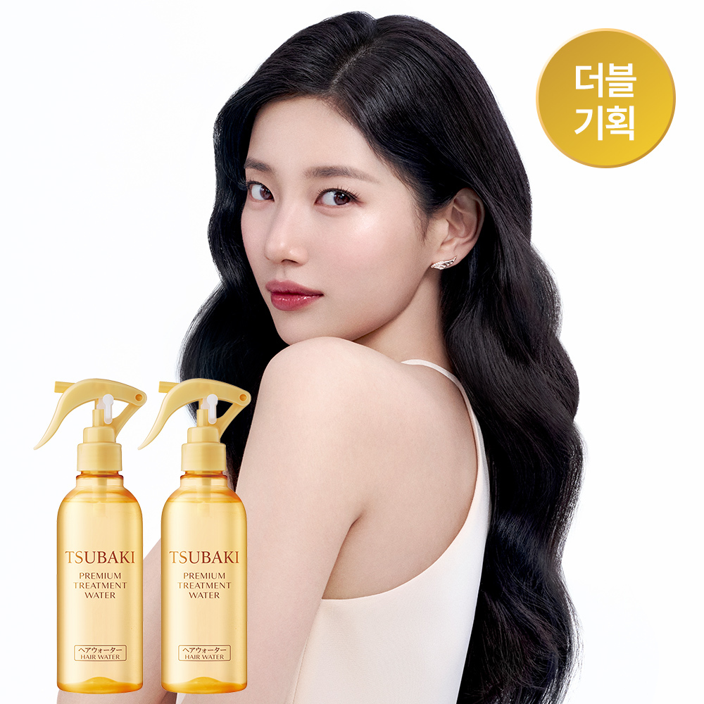 [뿌리는 트리트먼트] 츠바키 프리미엄 트리트먼트 워터 210ml 더블 기획