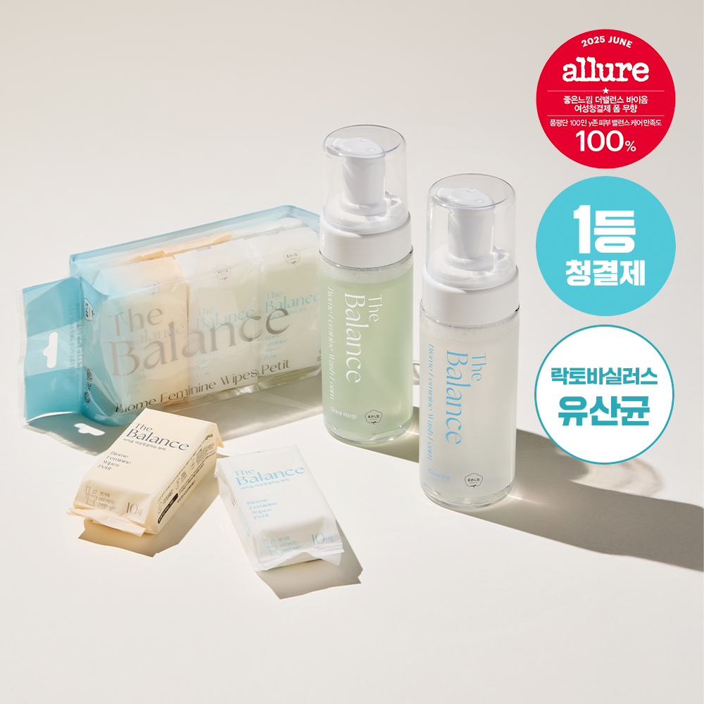 좋은느낌 더밸런스 여성청결제 폼 150ml 무향