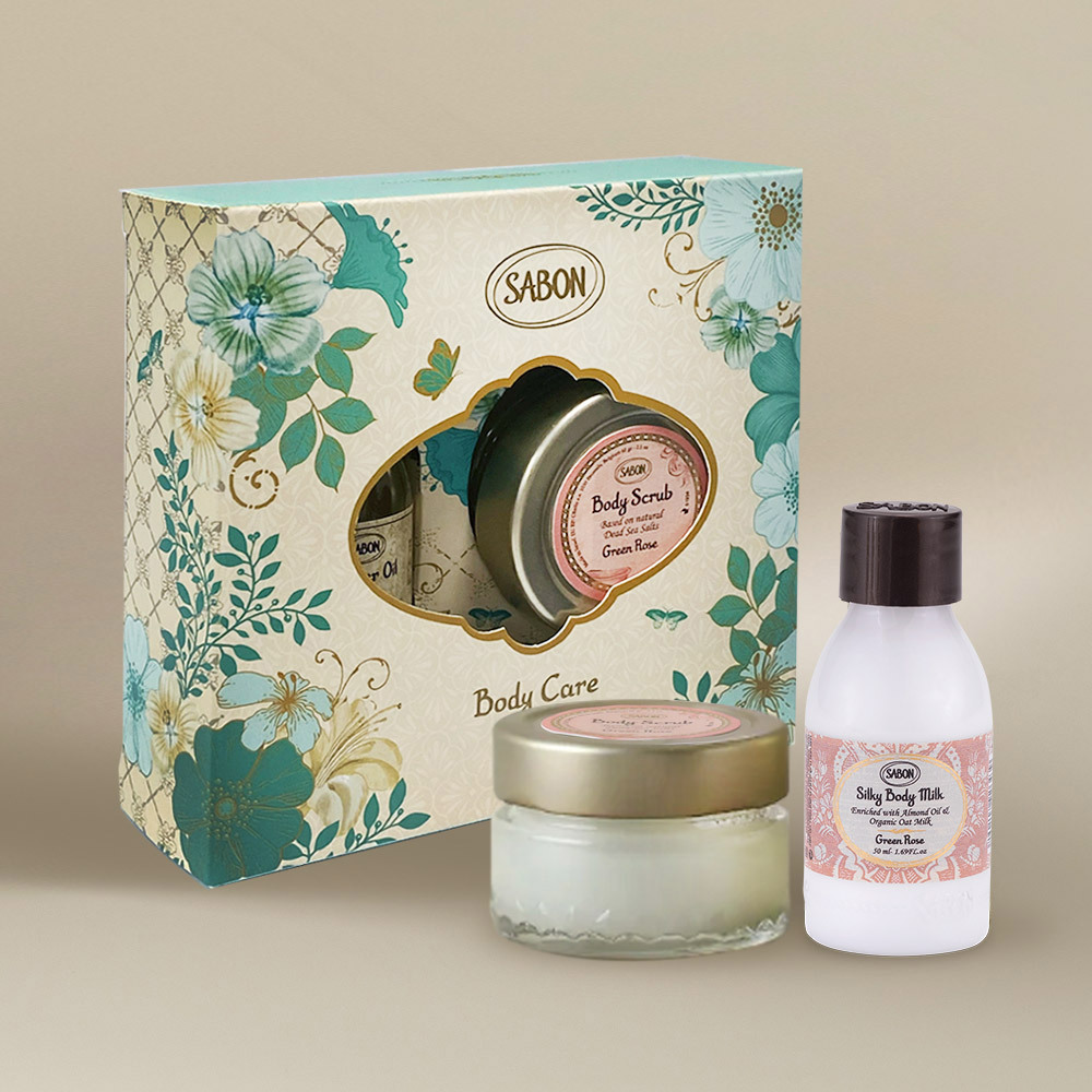 [올리브영 단독기획] 사봉 바디리츄얼 듀오 기프트 세트 (바디스크럽60g+실키바디밀크50ml)