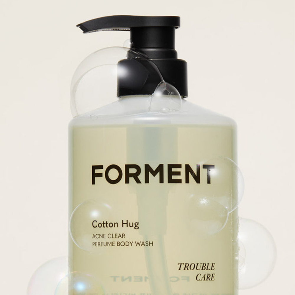 [첫구매전용]포맨트 아크네 퍼퓸샤워 바디워시 코튼허그 500ml