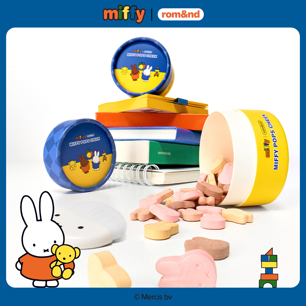 限定コラボ新商品] rom&nd | Miffy ポップス チーク | Olive Young