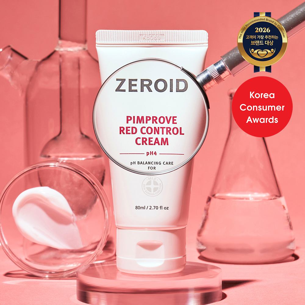 Trouble Skin Chucheon / Yaksanseong Sheets Byeok Care Jedeu Pimpeubeu Red Keonteurol Cream pH 4 80 ml ([트러블 피부 추천/약산성 장벽 케어] 제로이드 핌프로브 레드 컨트롤 크림 pH4 80ml)