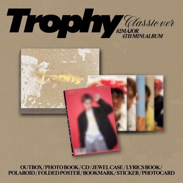 82MAJOR 미니 4집 [Trophy] (Classic Ver.)