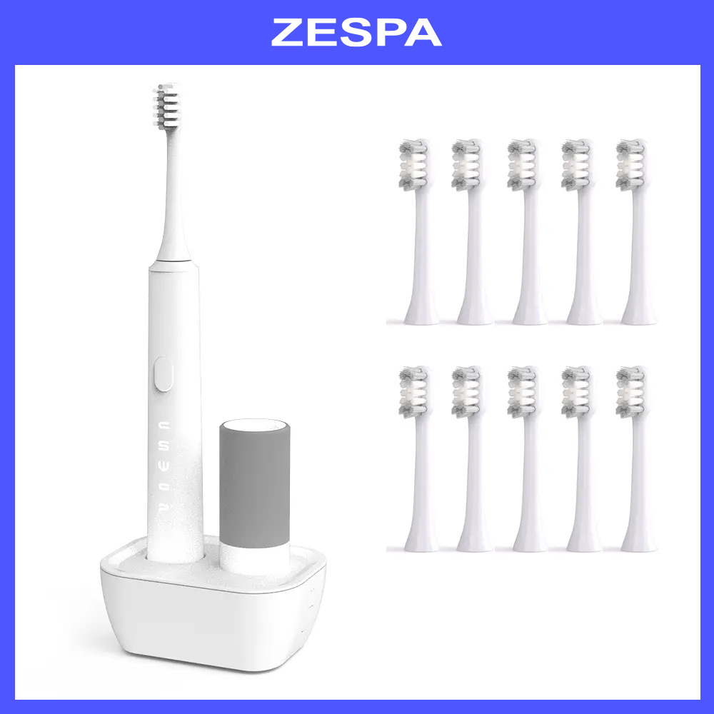 제스파 클리덴 건조살균 음파전동칫솔 ZPL1125 + 리필칫솔모 10개입 ZPL1085N(5)