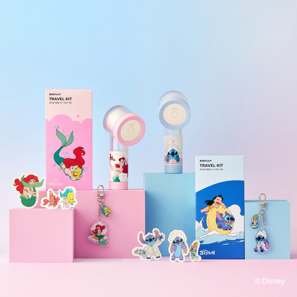 바디럽 여행용 디즈니 에디션 샤워기 세트 2종 택 1