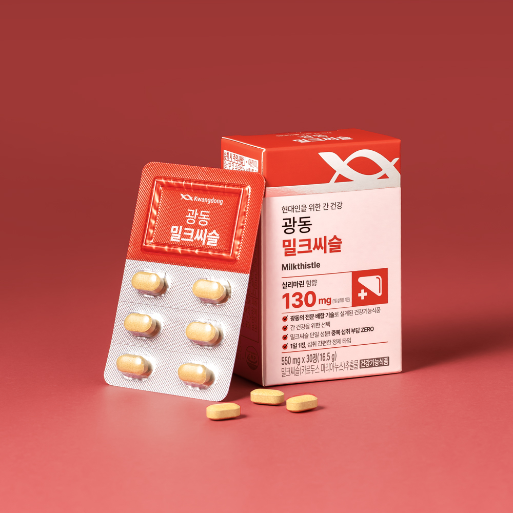 광동생활건강 밀크씨슬 30정 (1개월분)