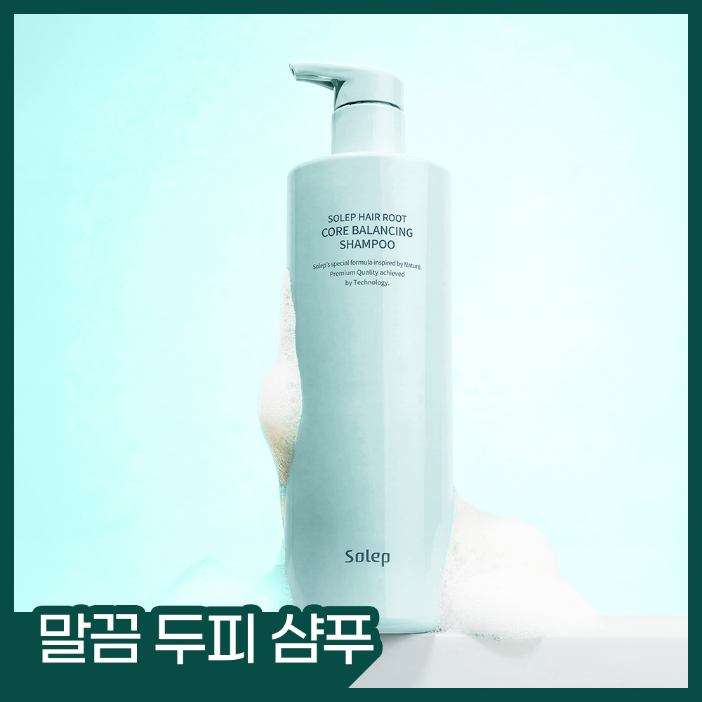 솔랩 헤어루트 코어 밸런싱 샴푸 400ml