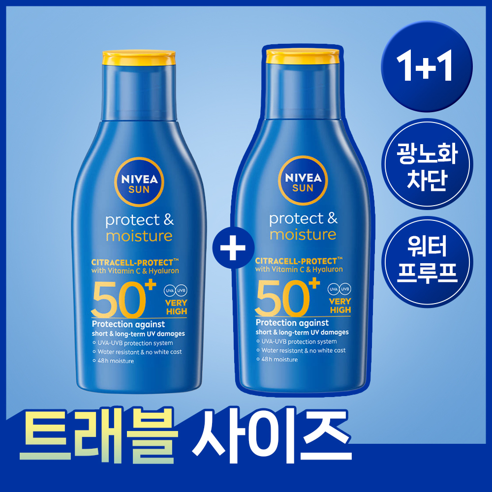 니베아 선 프로텍트 앤 모이스춰 선 로션 100ml