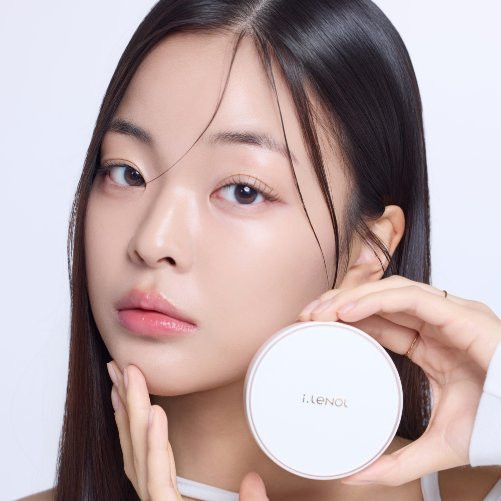 Ilenol Fresh Face Sun Cushion 13g, choose 2 types (SPF 50+, PA++++)