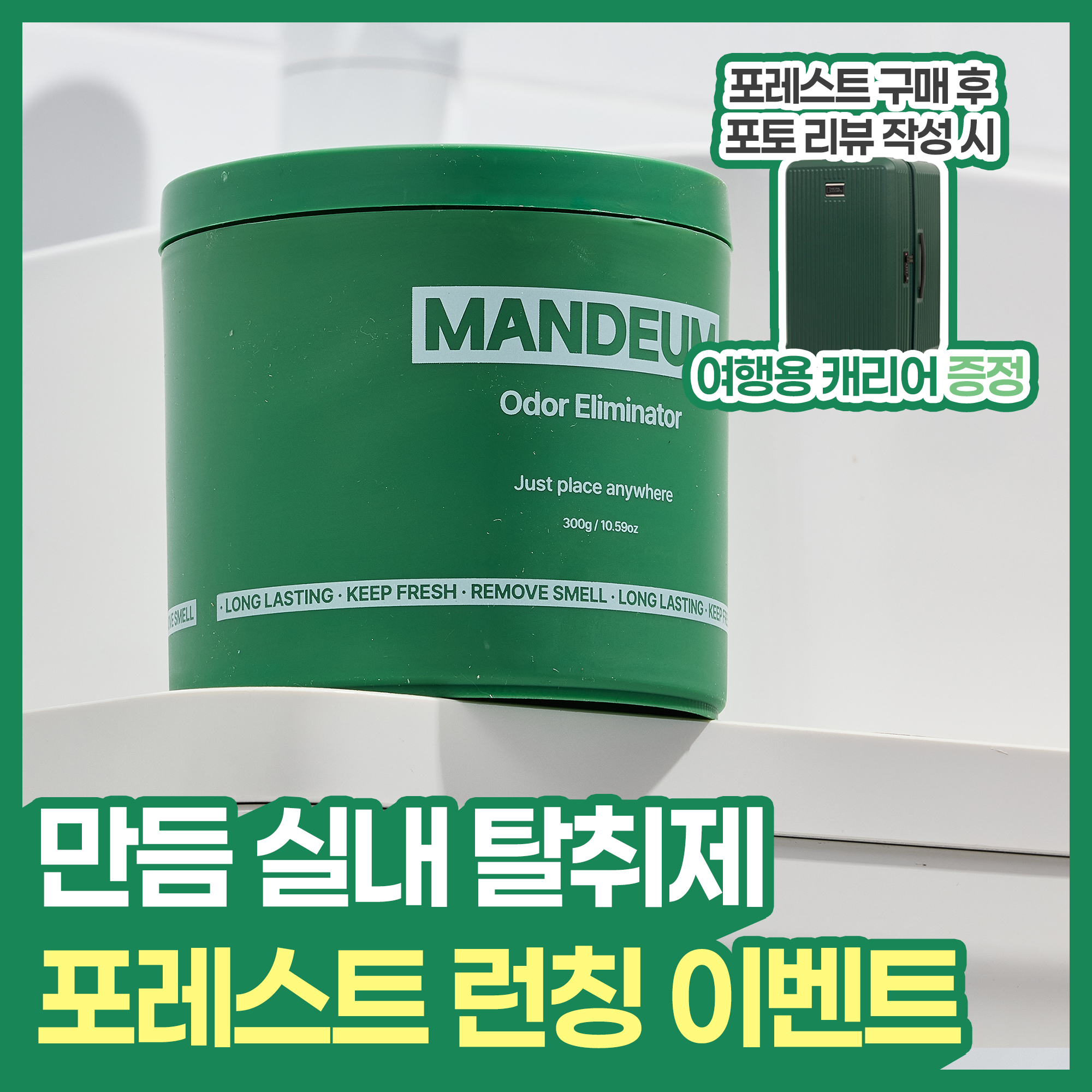 만듬 실내 탈취제 포레스트 300g