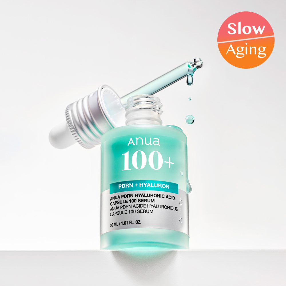 Olive Young 6月官方精选/限定企划 Anua PDRN 玻尿酸 胶囊 100 精华 30ml 双件企划 +PDRN 面膜 1片 商品图