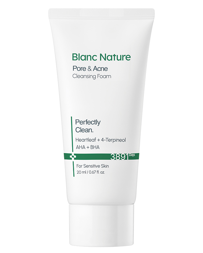블랑네이처 아크네 클렌징폼 20ml
