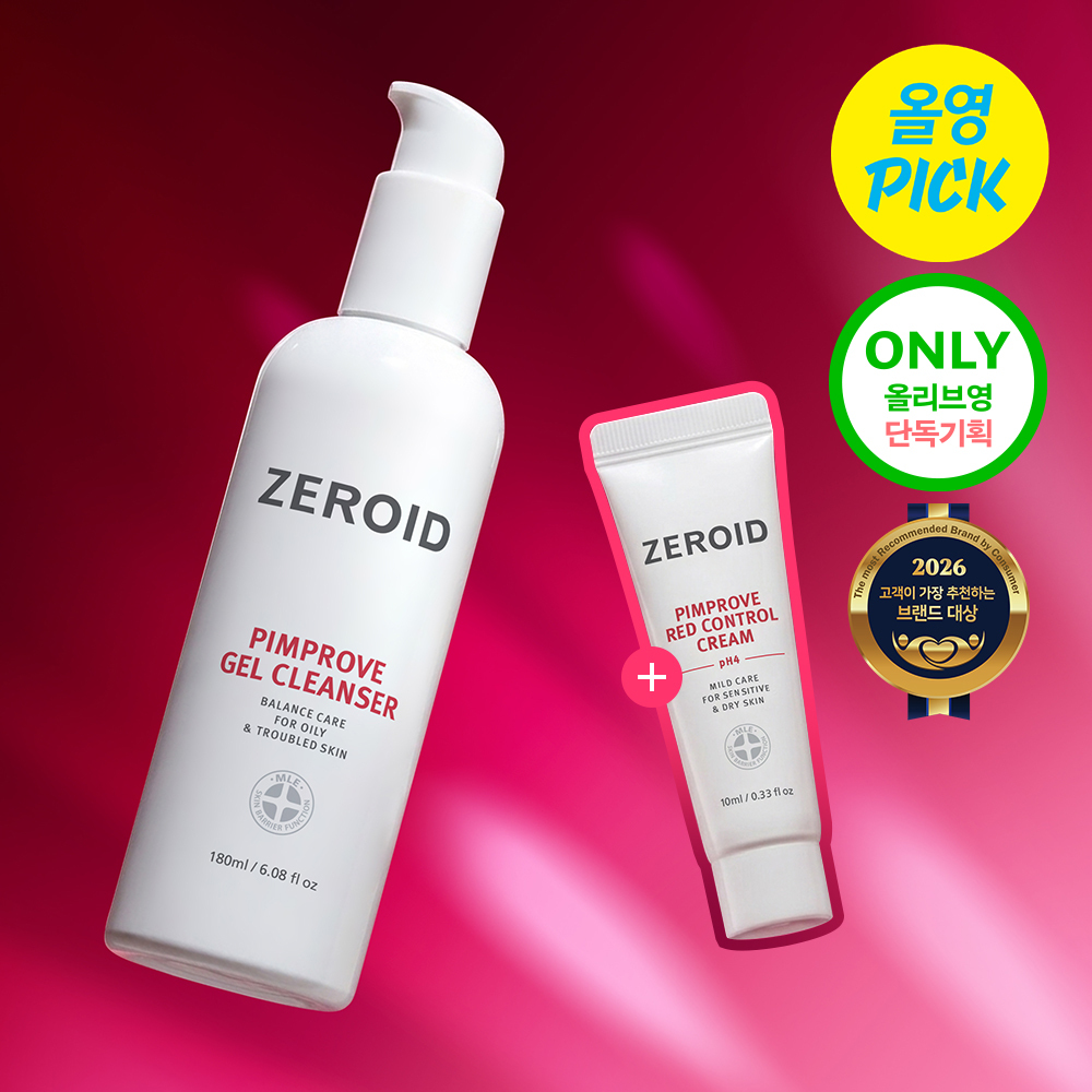 Zeroid Pimprobe Gel Cleanser 180ml (+ 10ml Pimprobe Cream)