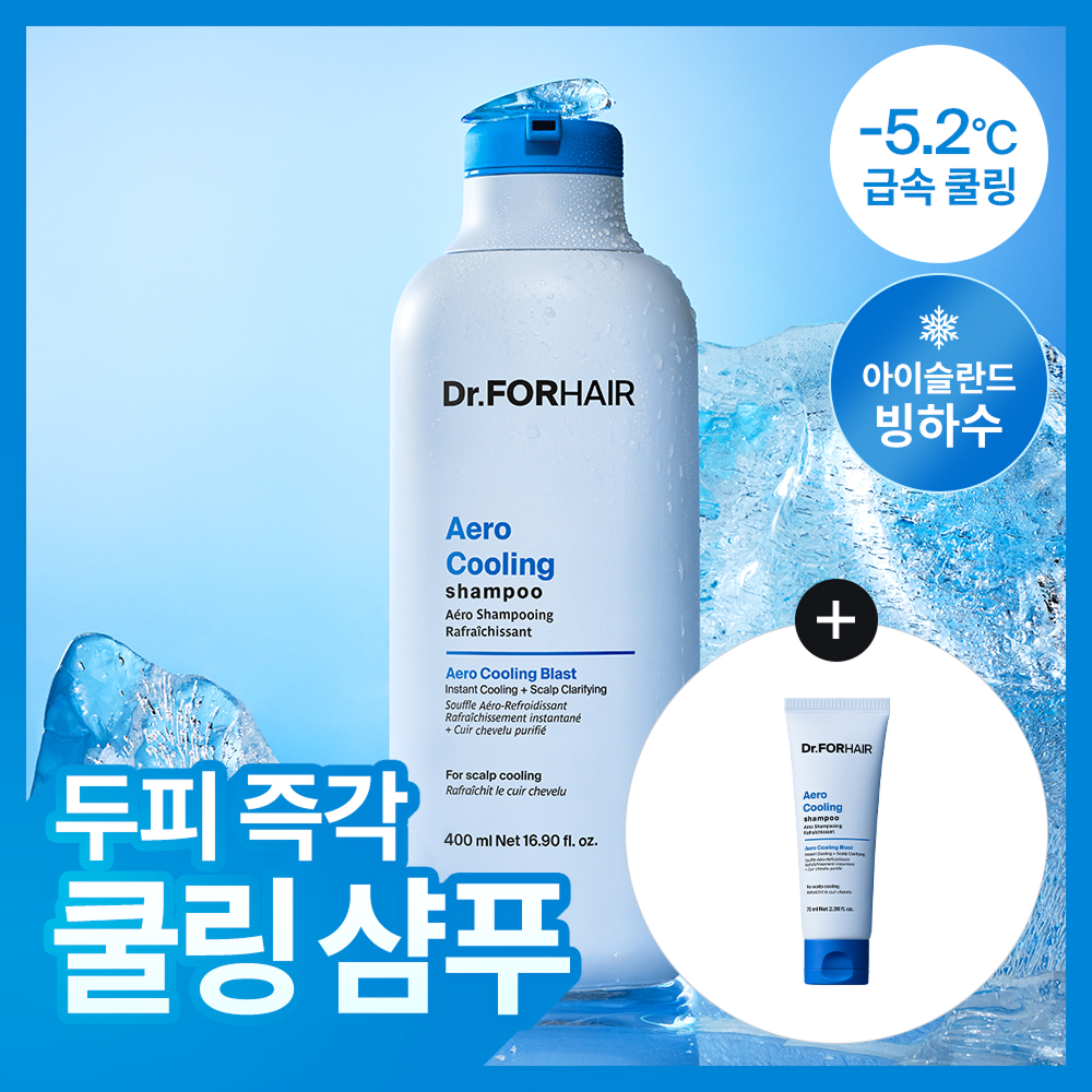 Dr. For Hair Aero Cooling Shampoo 400ml Special (+70ml)