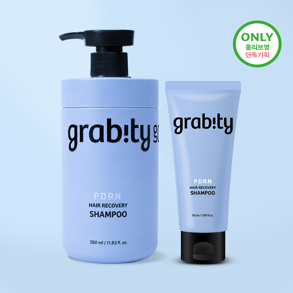 [카이스트PDRN샴푸]그래비티 g0.0 헤어 리커버리 샴푸 350ml 기획 (+50ml)