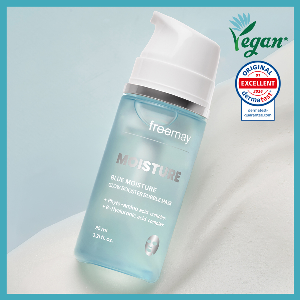 프리메이 블루 모이스춰 글로우 부스터 버블 마스크 95ml