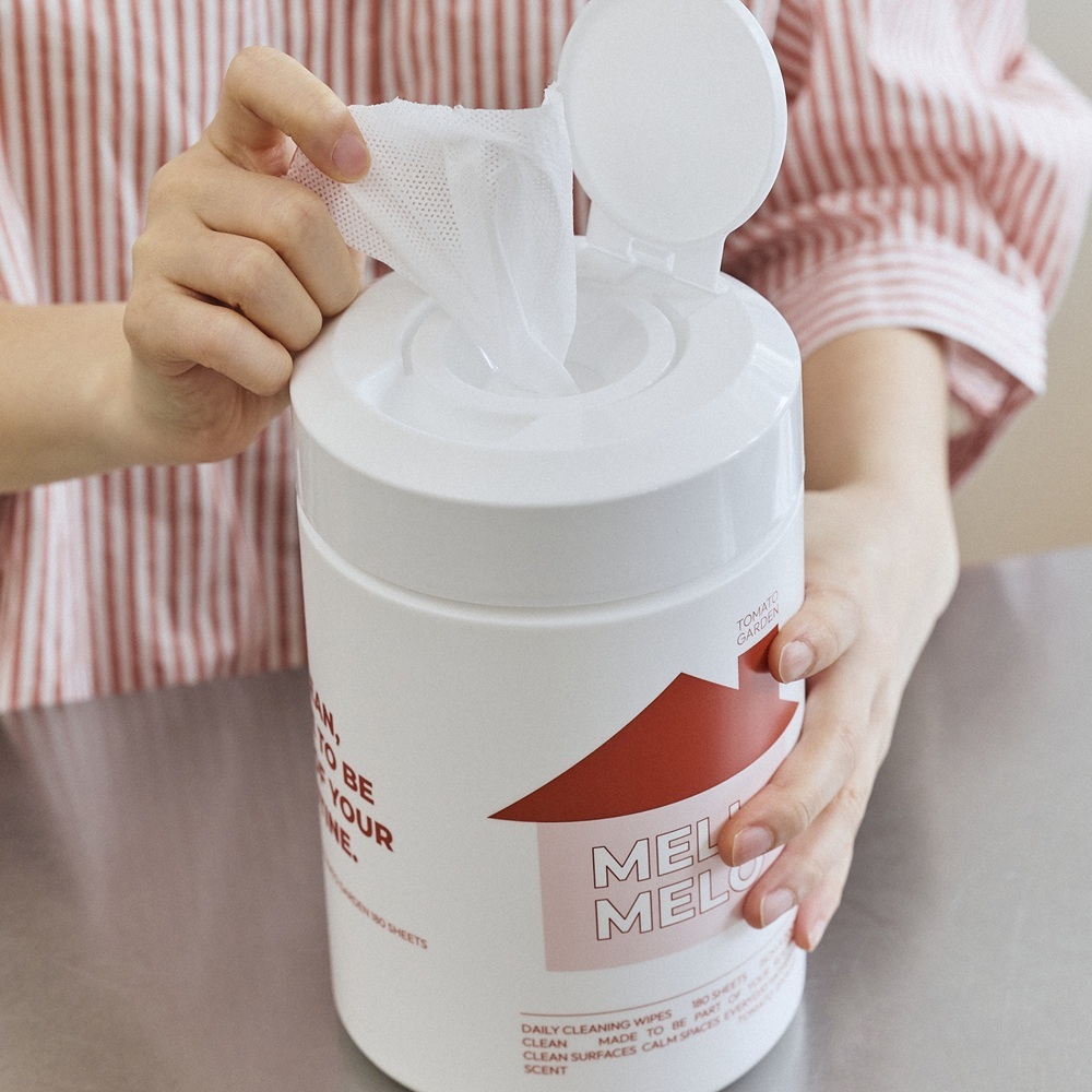 멜리멜로 세정티슈 토마토가든 180매