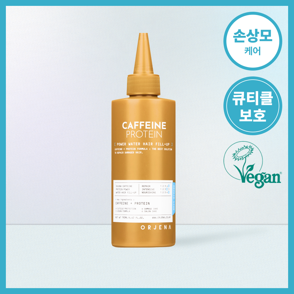 오르제나 카페인 프로틴 파워 워터 헤어 필업 190ml