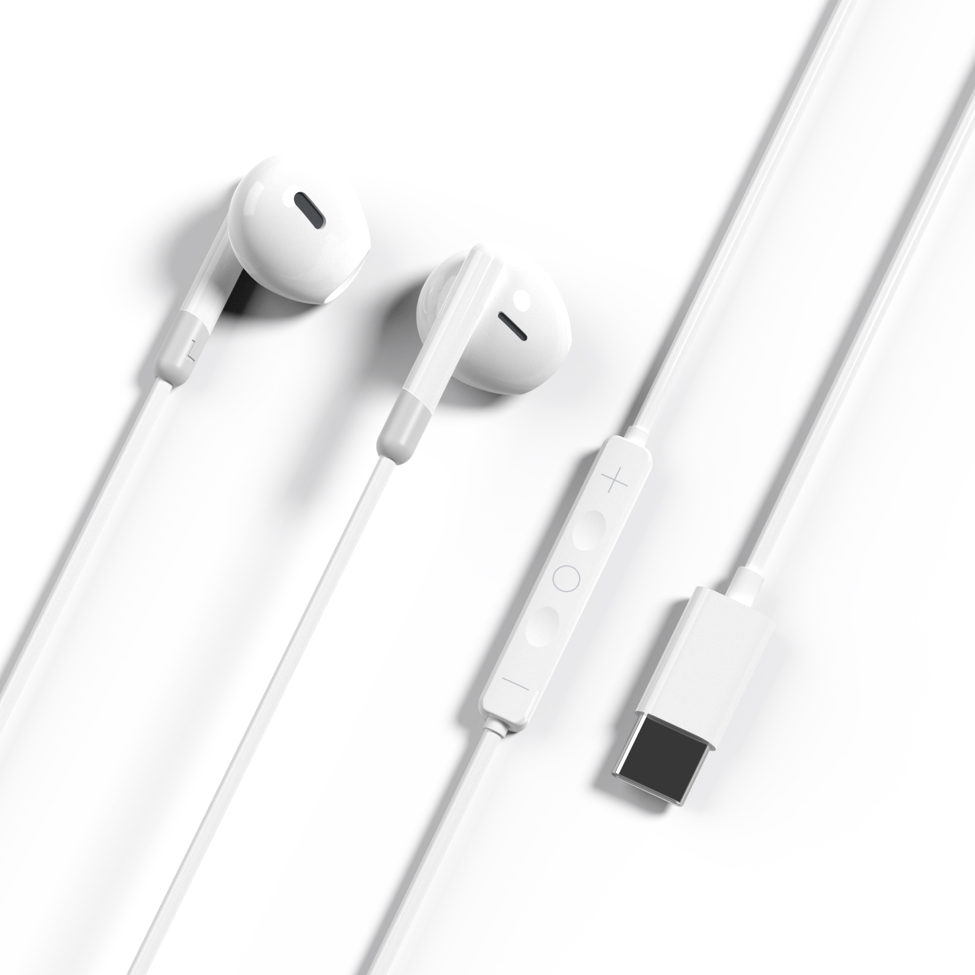 레드빈 USB-C 유선이어폰 화이트