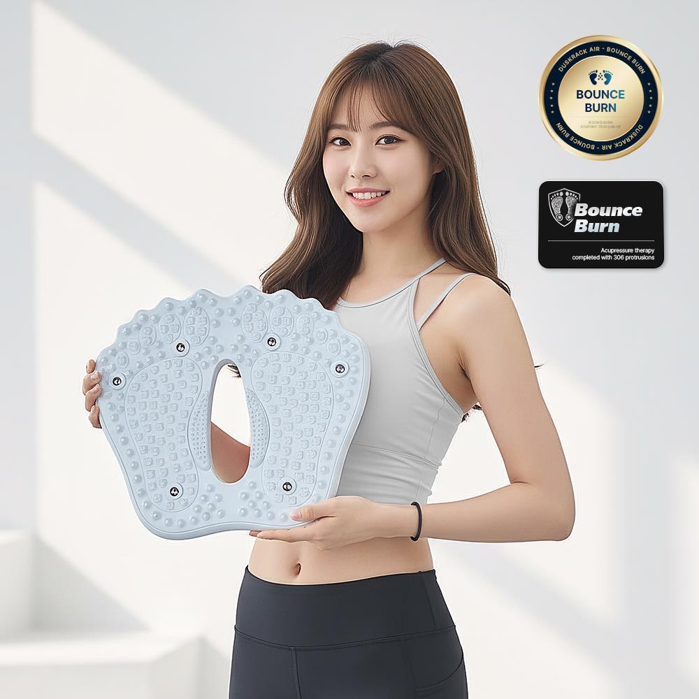 더스크랙 바운스번 붓기 스텝퍼 (크레용그레이/파스텔블루) 2종