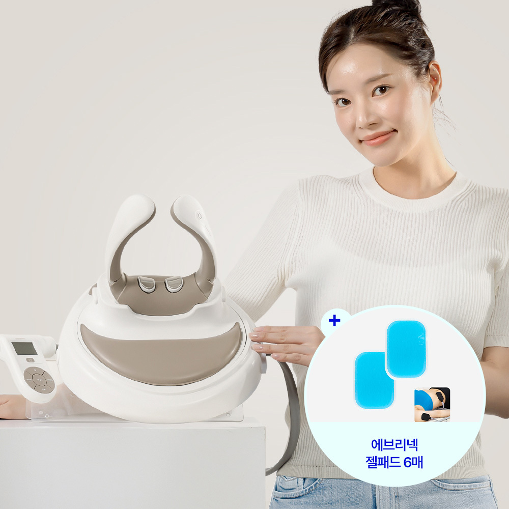 제스파 목 안마기 마사지기 저주파 EMS 스트레칭 마사지 에브리넥 ZP5644+추가젤패드 6매