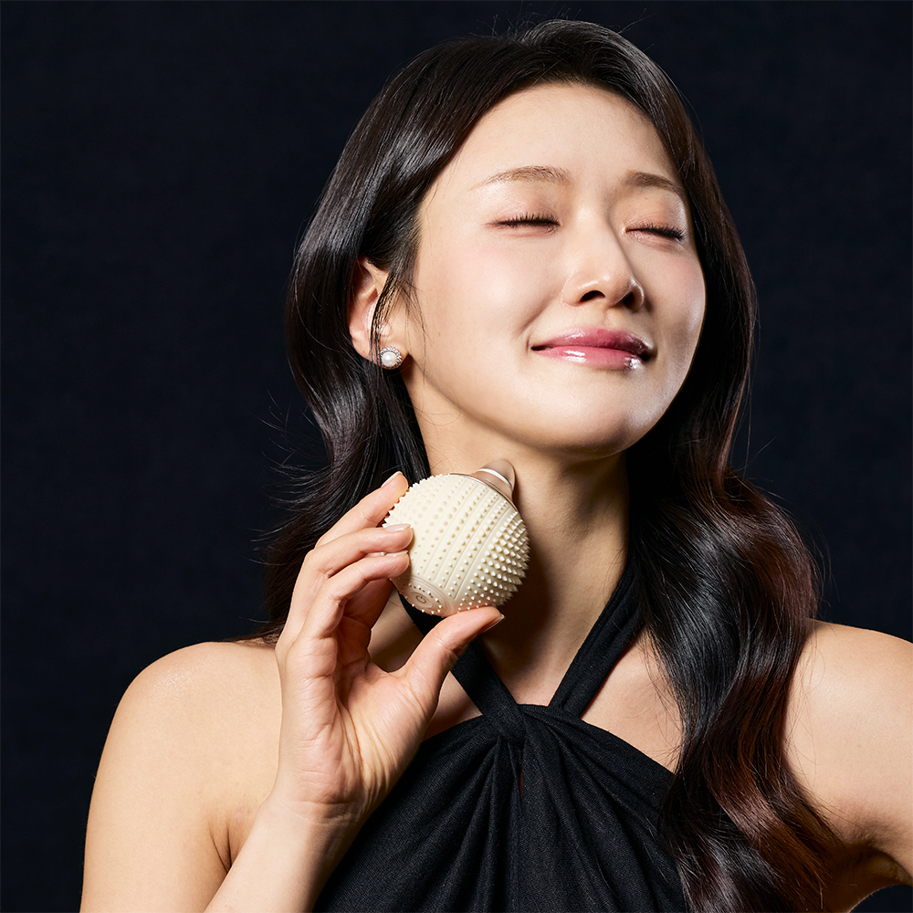 휴플러스 하이퍼진동 밤송이 괄사 마사지기
